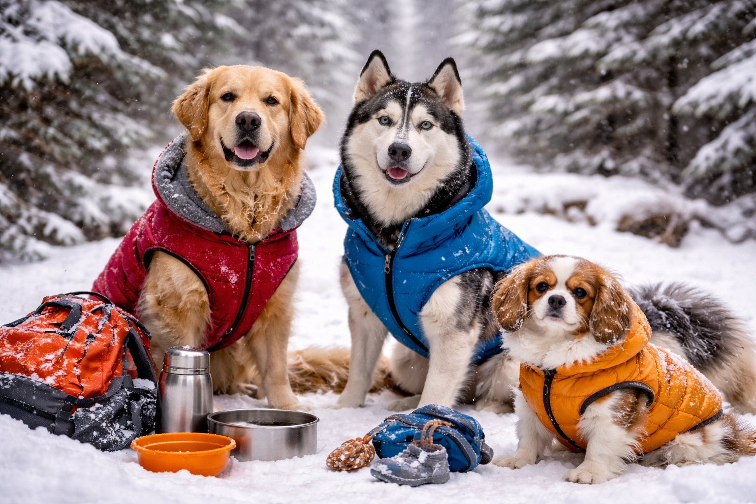 Winter care for pets